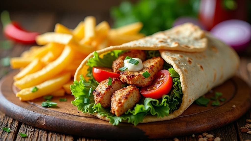 Pack durum poulet
