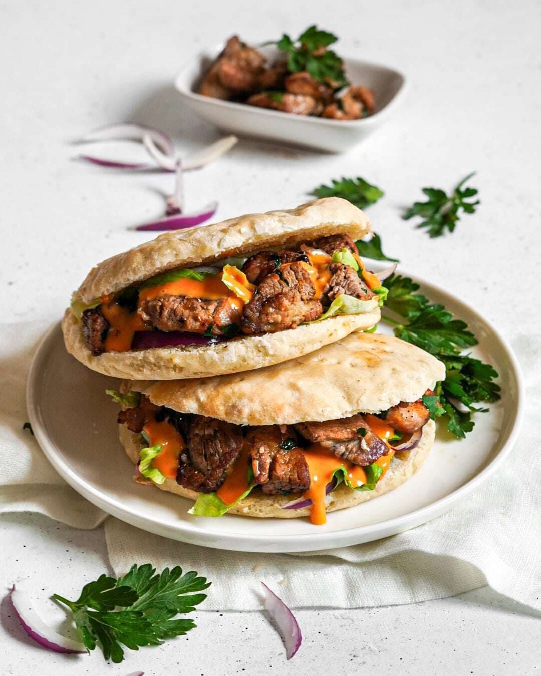 Pack assiette pita agneau